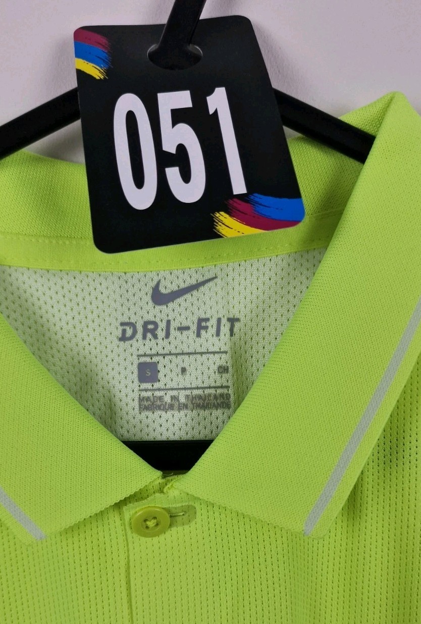 NIKE Offical Referee Shirt Men S Rare Colour Yellow & White Ea Sports Badges gallery