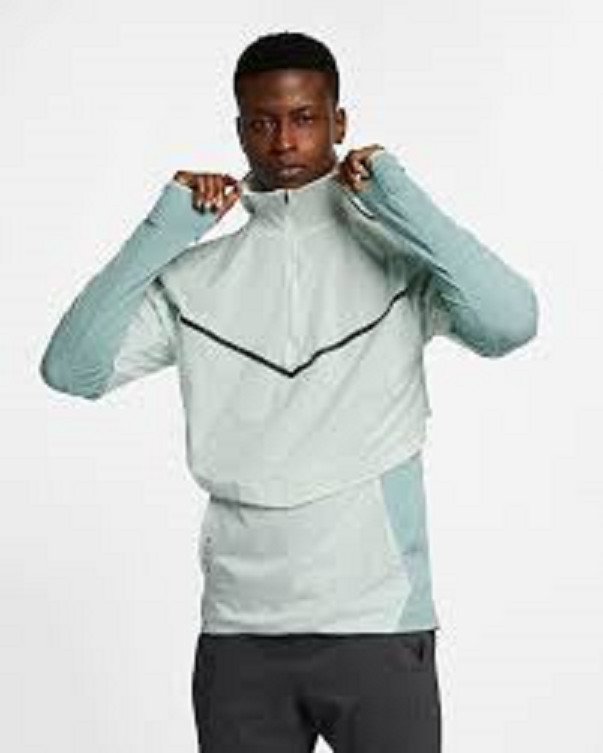 New Nike CONVERTABLE PACKABLE RUNNING TOP THERMA SPHERE TECK PACK SZ L 005