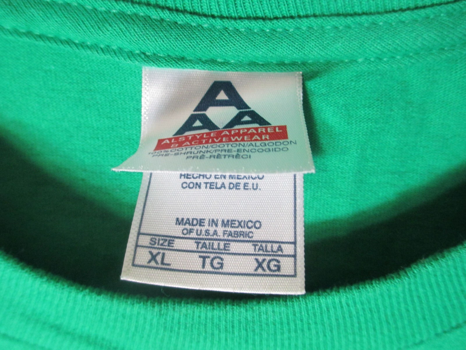 Alstyle Men's XL Green Pullover Long Sleeve Shirt Kentucky Humor Graphic NEW gallery