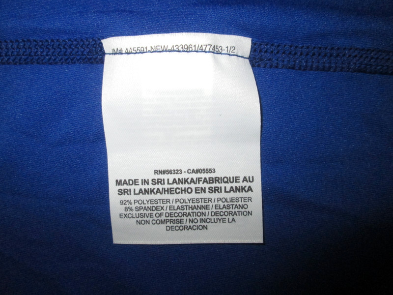 Nike Pro Cool Fitted Shirt Men's XL Blue NWT gallery