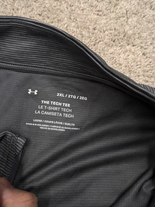 Under Armour CoolSwitch Pullover Mens 2XL Gray 1/4 Zip Running Shirt Top gallery