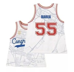 Custom J.J. José Barea Santurce Basketball Jersey Cangrejeros de Sewn Youth/Men