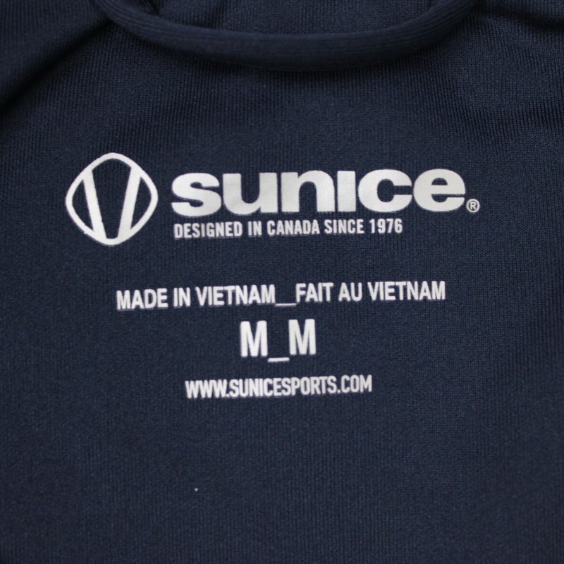 Sunice Sweatshirt Mens Medium Blue Allendale Stretch 1/4 Zip Golf L/S Pullover gallery