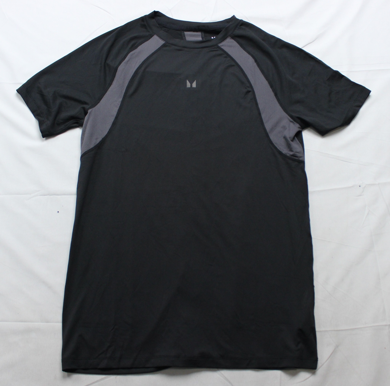 MP Men's Plain Short Sleeve 4-Way Stretch Tempo T-Shirt AP2 Black Small gallery