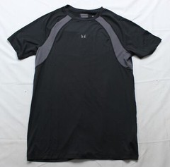 MP Men’s Plain Short Sleeve 4-Way Stretch Tempo T-Shirt AP2 Black Small