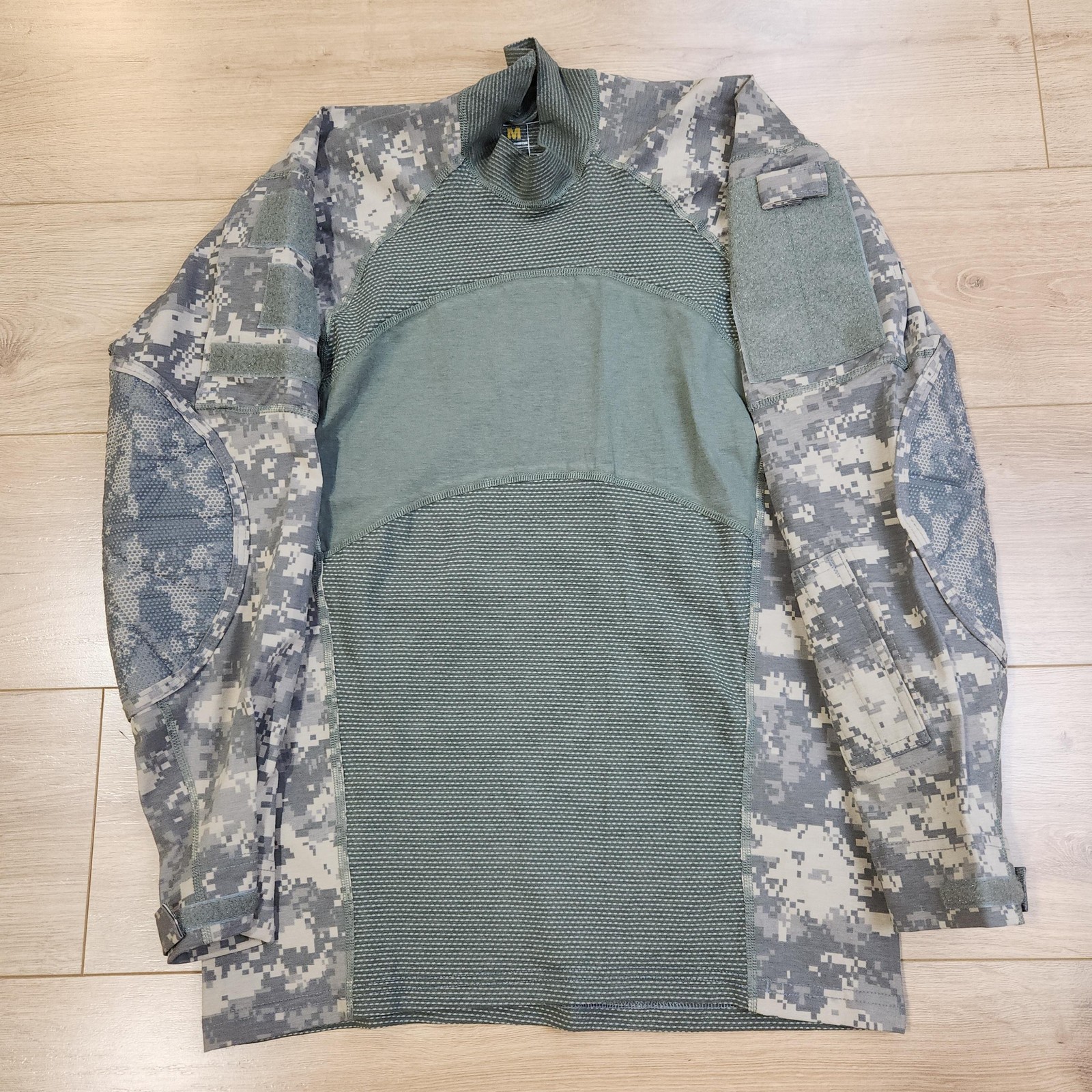 Massif Army Combat Shirt Mens Medium Green Camo Long Sleeve US Army Tactical Top gallery