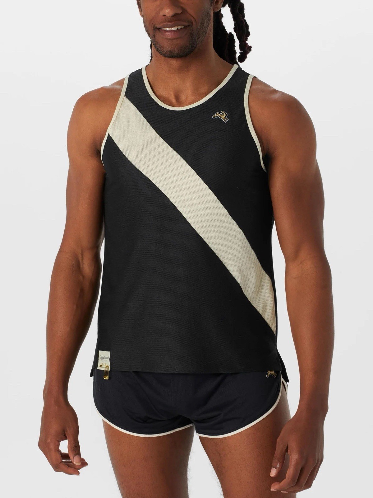 Tracksmith Men’s Van Cortland Tank Navy S gallery