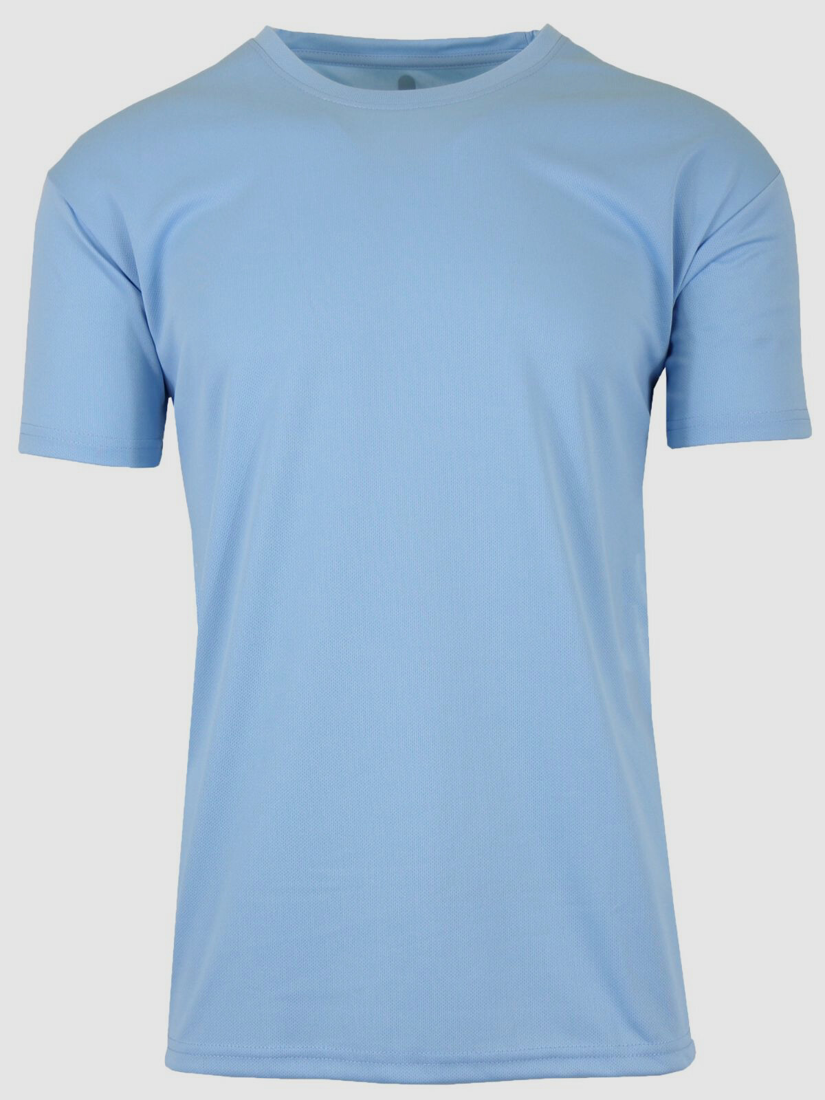 $40 Galaxy by Harvic Men's Blue Short-Sleeve Crewneck Activewear T-Shirt Size L gallery