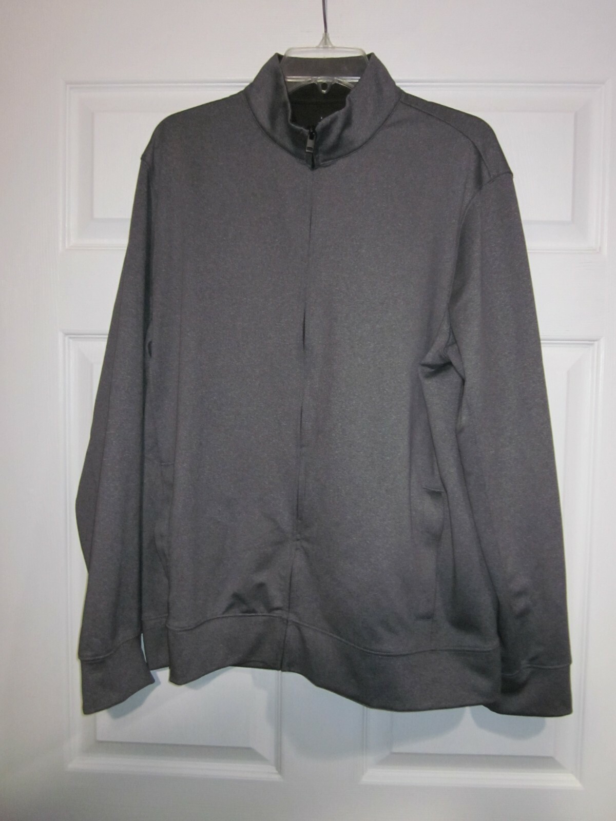 APT. 9 FULL ZIP GRAY ACTIVE JACKET, MENS LARGE, # 595WH HEIQ SMART TEMP gallery