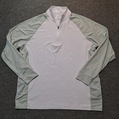 onward reserve quarter zip performance shirt mens medium poly spandex