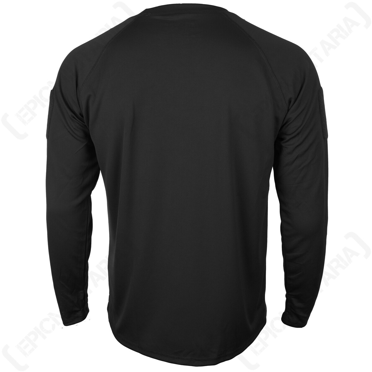 Quickdry Long Sleeve T-Shirt - Black Sports Base Under Layer New gallery