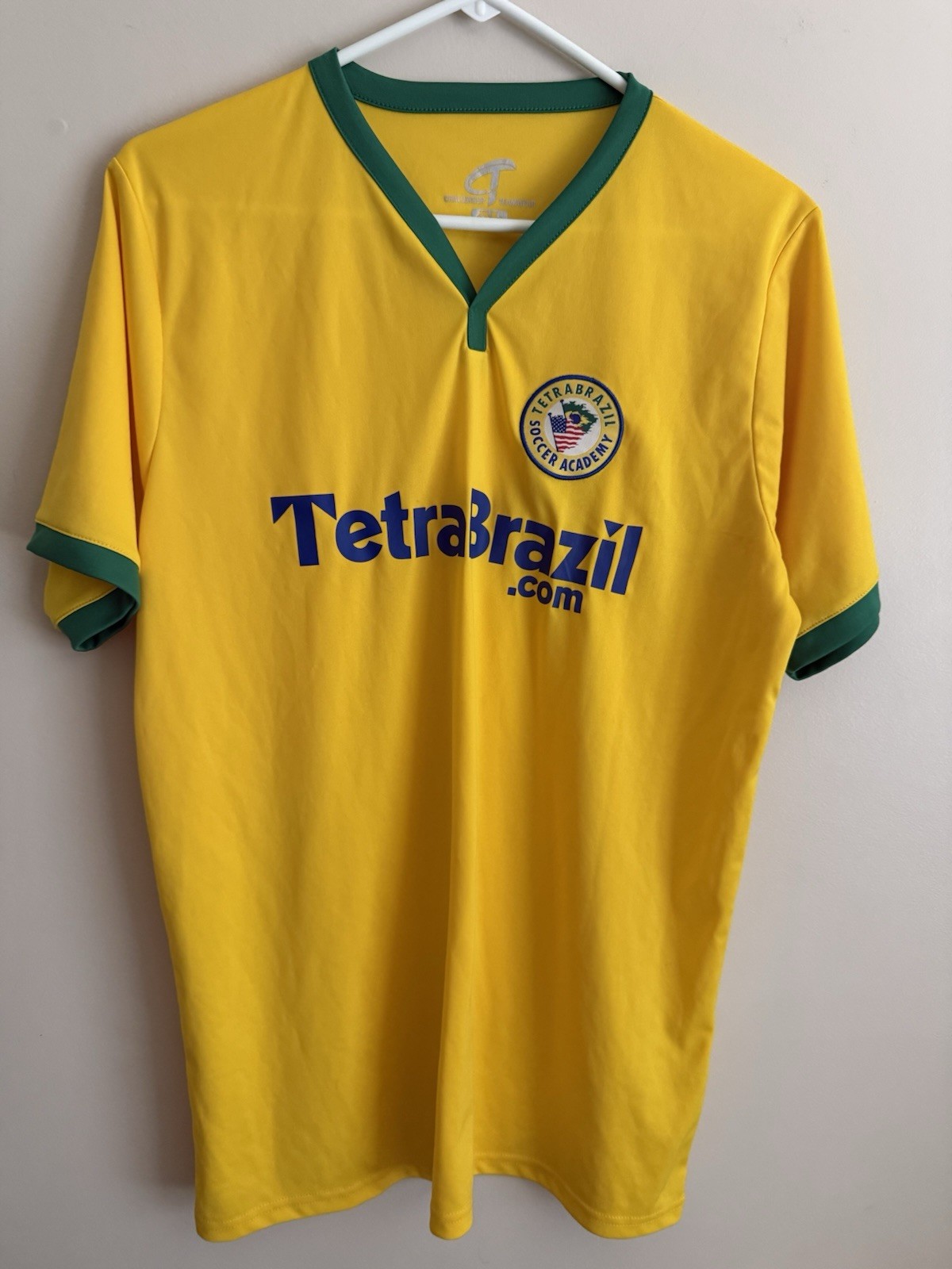 Tetra Brazil Soccer Academy Challenger Teamwear Jersey Men's Large gallery