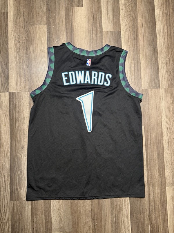 New Nike Anthony Edwards Minnesota Timberwolves Swingman Jersey NBA SIZE 50 gallery