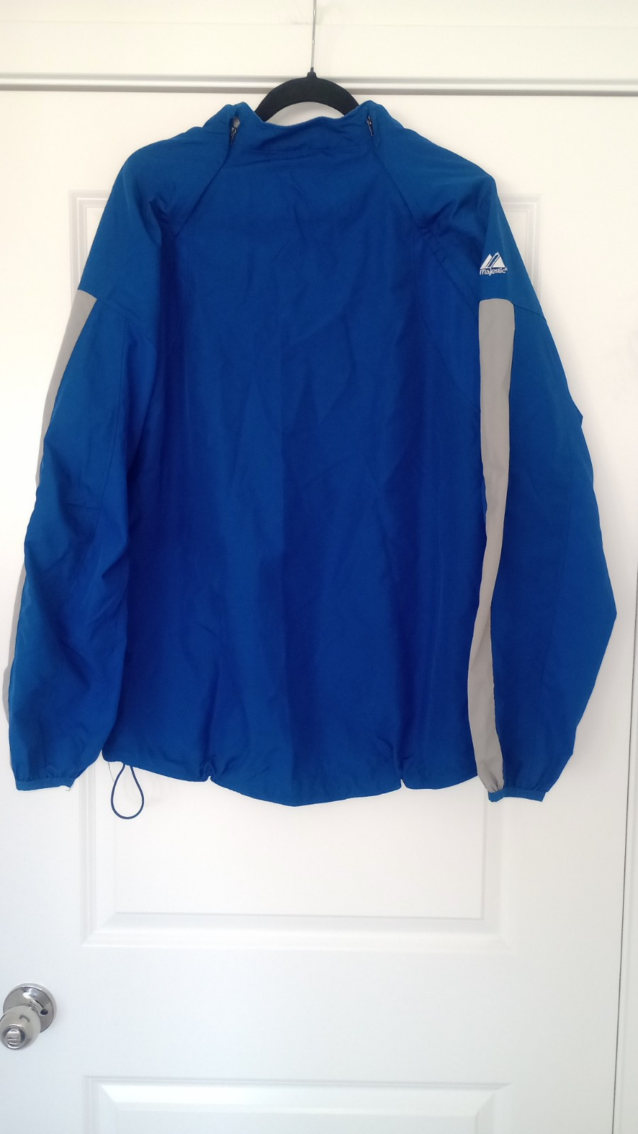 MAJESTIC COOL BASE 1/4 PULLOVER JACKET REMOVABLE SLEEVES MENS MEDIUM USED gallery
