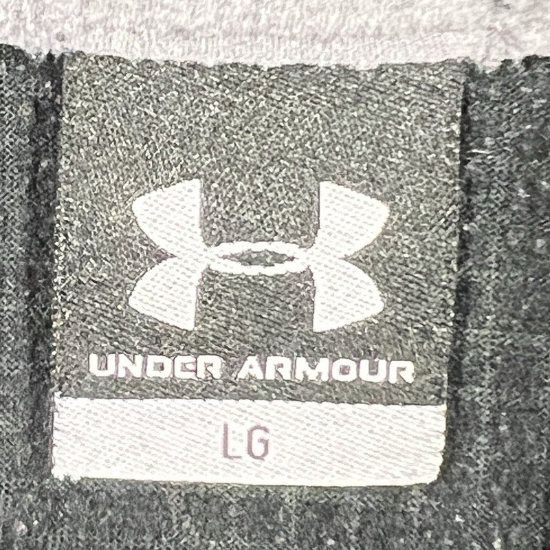 Under Armour Shirt Jacket Shacket Men Large Black Ripstop 1/4 Zip & Chest Pocket gallery
