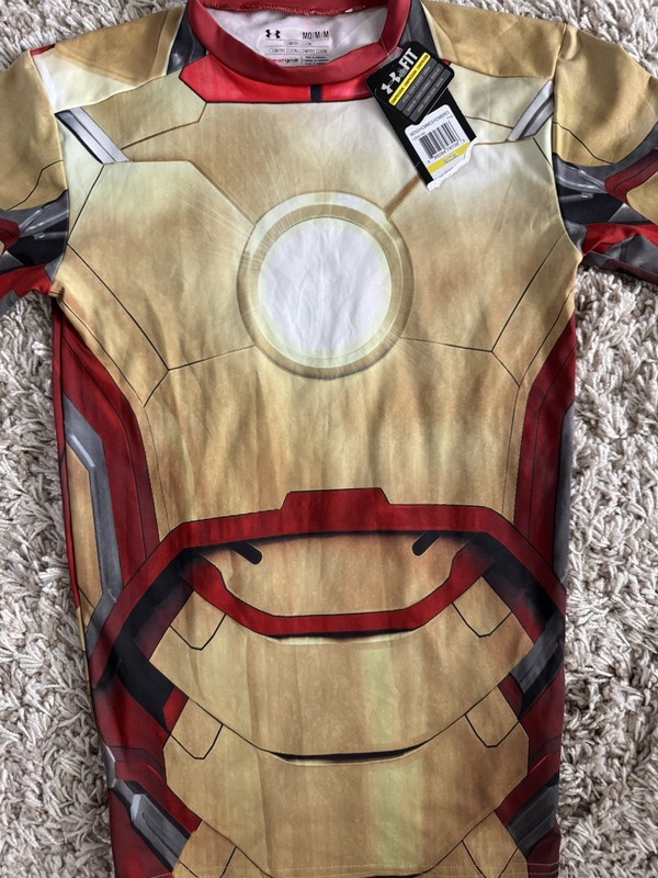 Ironman Alter Ego Under Armour Compression T Shirt Marvel Iron Man Mens Medium gallery