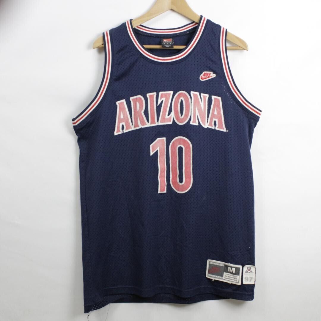 Nike Arizona Wildcats Bibby Size 10 Basketball Tank Top Mens Size M gallery