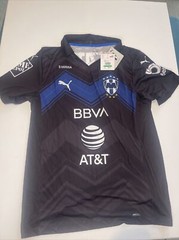 763135-01]Mens Puma MONTERREY ALTERNATIVE SHIRT 21 Large Black Liga MX Blue