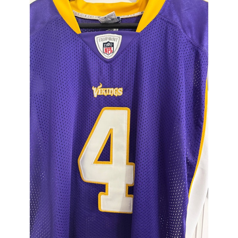 NWT Brett Favre Minnesota Vikings Jersey Size 50 (XL) gallery