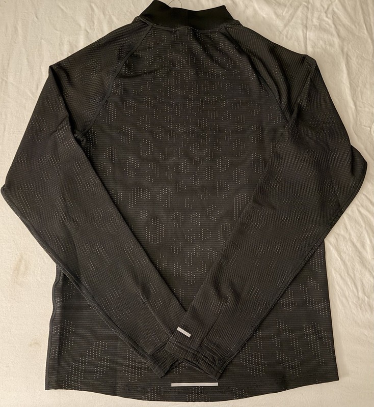Nike Running Division Pullover Top Half Zip Reflective FZ1121-010 Men’s Sz: S gallery
