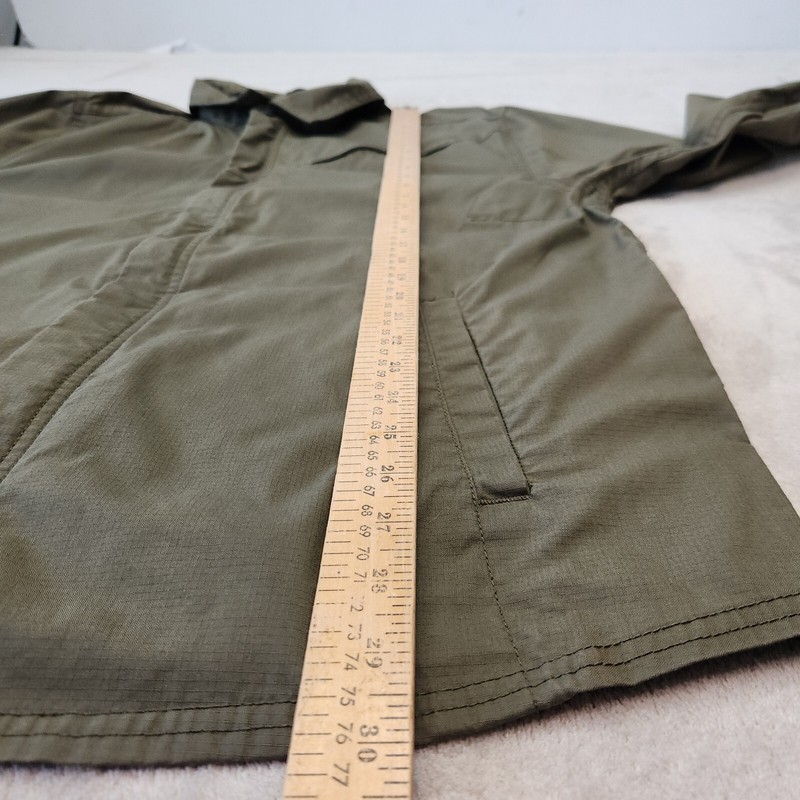 Toad&Co Ripstop Shirt Jacket XL Green Cotton Nylon Blend Mens Outerwear gallery
