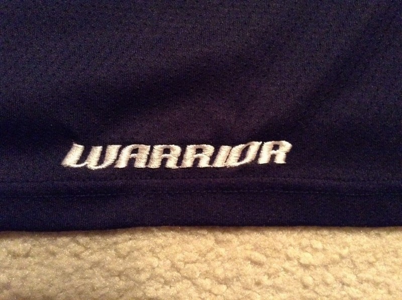 VGC! Authentic Warrior Men's Blue Athletic Shirt Size L Great Style! gallery