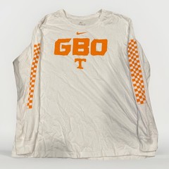 Nike Long Sleeve GBO UT TN Orange Checker Shirt XXL Knoxville