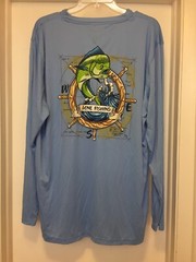Coconut Creek Men’s Florida Nautical Fish Water Top Shirt Size Extra Large New