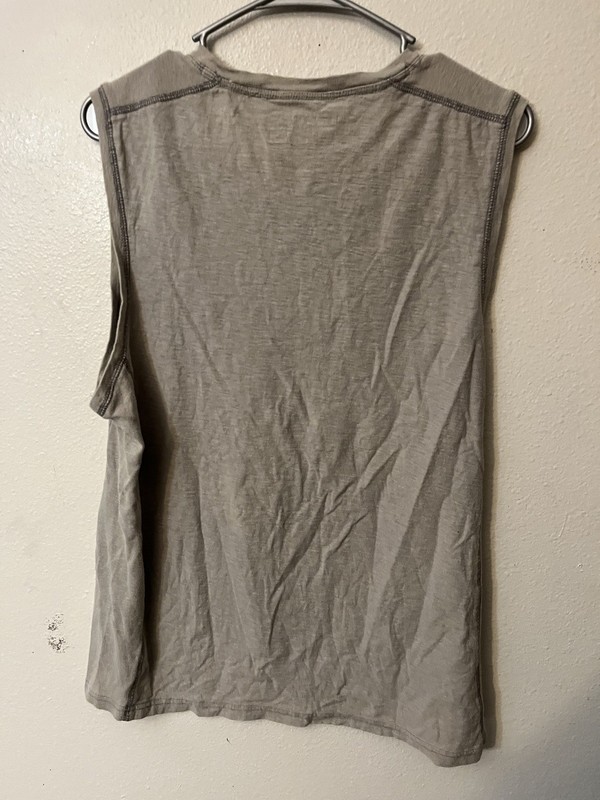 DKNY Men's Gray Solid Tank Top - Size Medium gallery