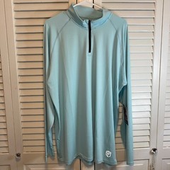 NWT BORN PRIMITIVE MENS PERFORMANCE QUARTER ZIP ATHLEISURE TOP