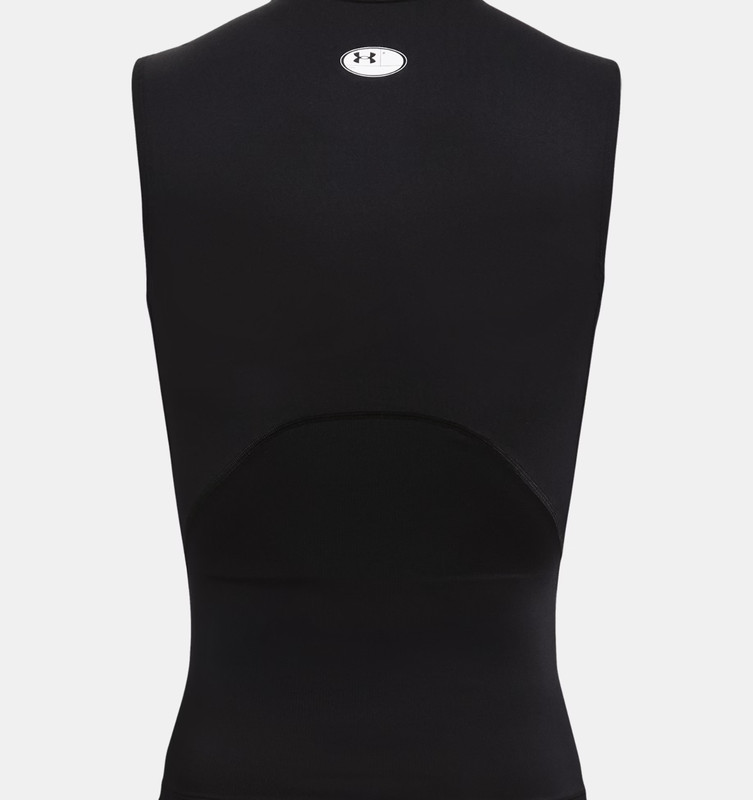 Under Armour HeatGear Compression Sleeveless Tank Men's 2XL Black 1361522 NWT gallery