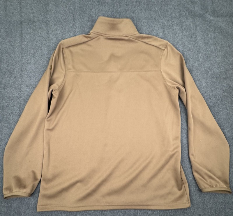 Under Armour Tactical 1/4 Zip Pullover Mens L Military Brown Long Sleeve gallery