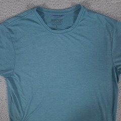 Patagonia Shirt Mens Small Teal Capilene Cool Daily Training Athletic Running