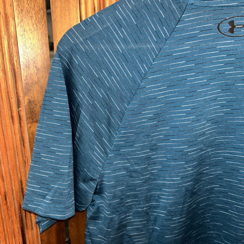 Under Armour Tourmaline Teal with Black Accents The Tech Tee Men’s Size Medium gallery