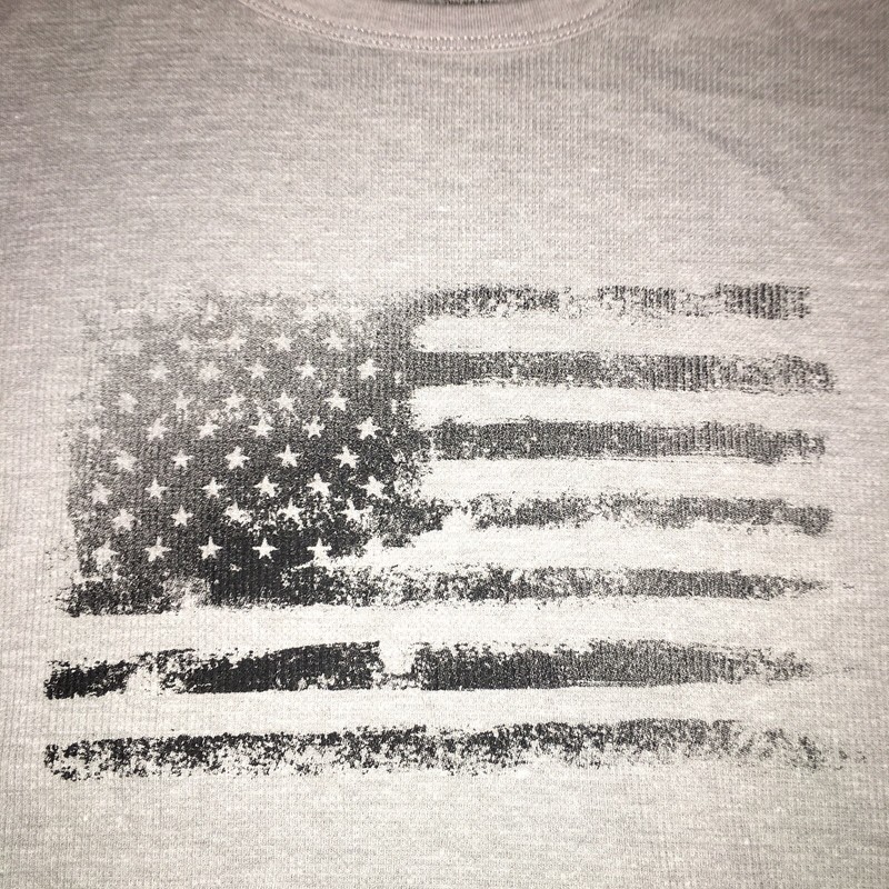 True Craft Thermal Flag Graphic Long-Sleeve Tee Men's Large Mountains Hiking gallery