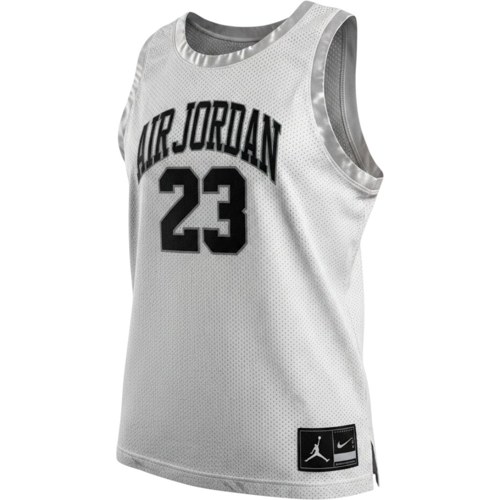 Air Jordan Michael Jordan 23 Basketball Jersey White Mesh Mens Medium Vintage gallery