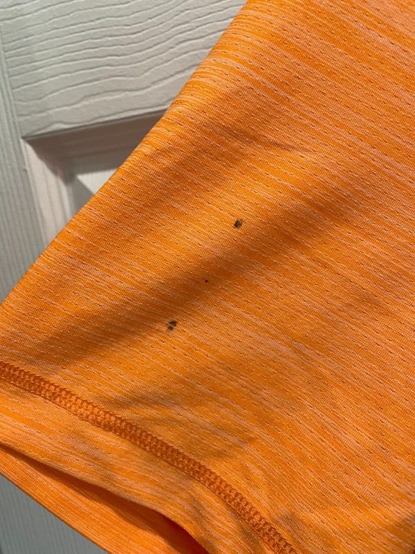 Greg Norman Medium Play Dry Fit Tee, Orange, Polyester Spandex, GUC gallery