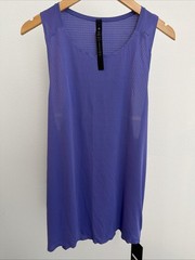 Lululemon Fast Free Singlet *Breathe NWT Size Large CHAI Purple