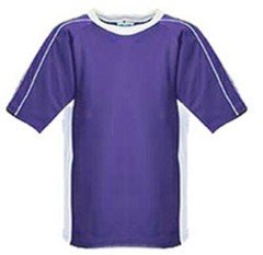 NEW MEN’S High Five Purple/White Impact Polyester Soccer Jersey Shirt-3XLarge