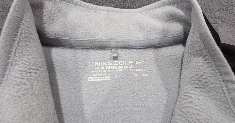 Nike Golf Tour Performance Men's Golf Pullover - Black (size XXL) gallery