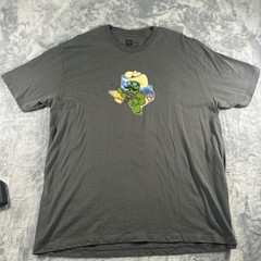 Grey and green T-shirt