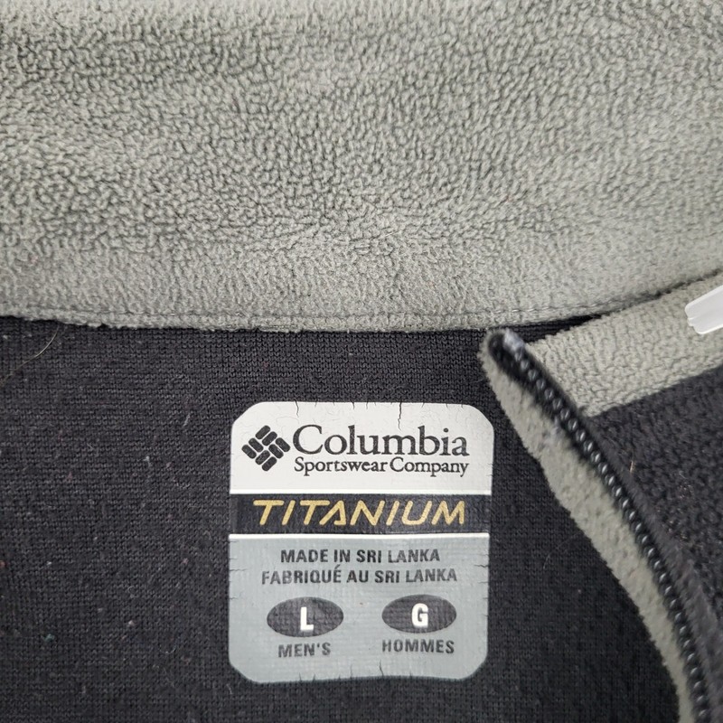 Columbia Titanium 1/4 Zip Pullover Mens Large Performance Embroidery Pocket gallery