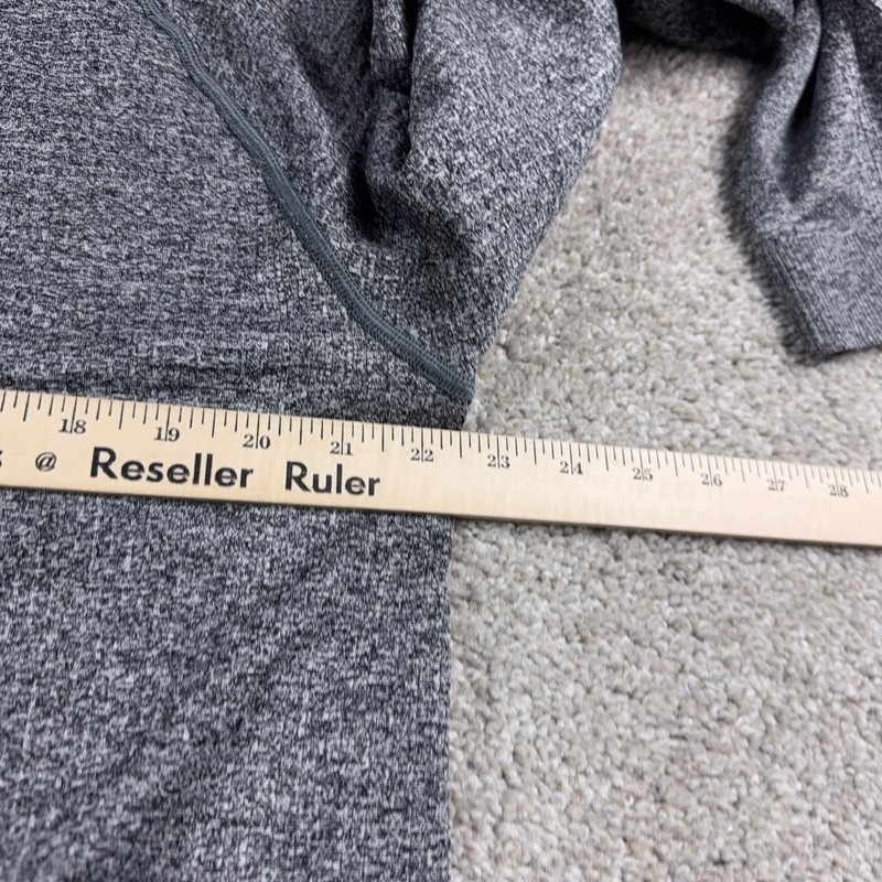 Lululemon Shirt Mens Large Gray Merino Wool Engineered Warmth Pullover Stretch gallery