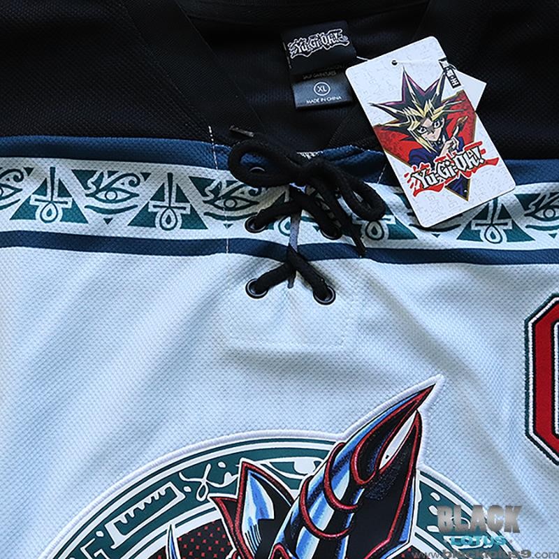 NEW Yu-Gi-Oh! Dark Magician Hockey Jersey Yugi 96 Captain BoxLunch size Large gallery