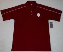 INDIANA HOOSIERS KNIGHTS APPAREL GOLF COACHES POLO SHIRT MEN’S M CRIMSON NWT