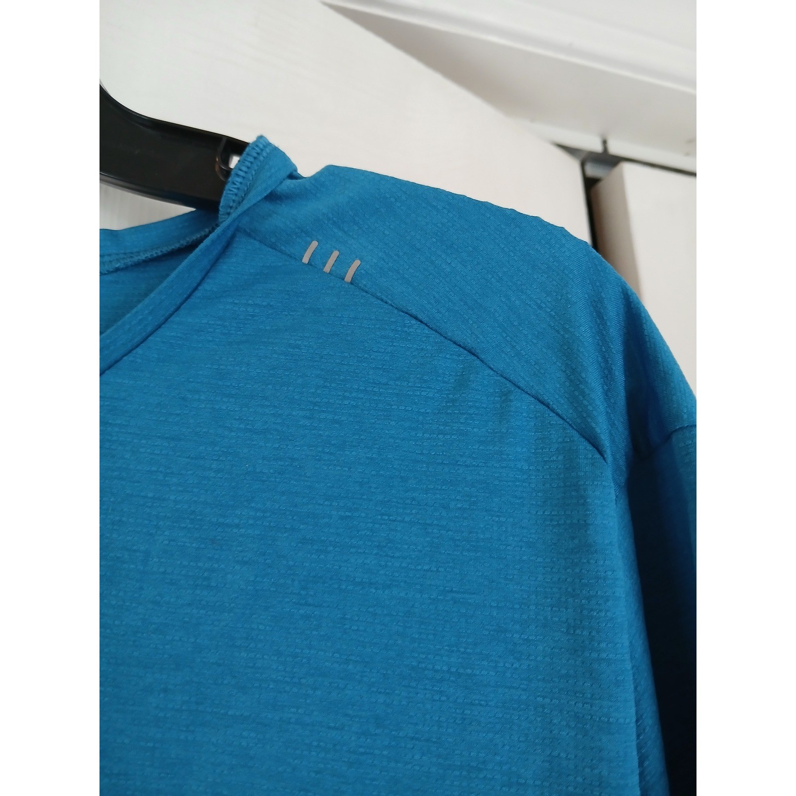 Lululemon Men's fast free tech Blue Athletic T Shirt Short Sleeve Performance gallery