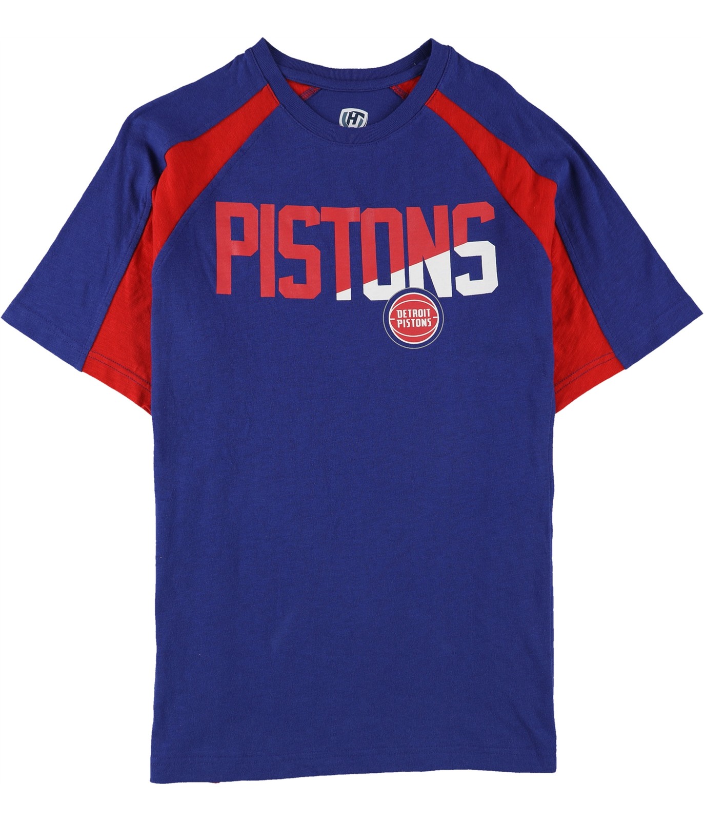 Hands High Mens Detroit Pistons Graphic T-Shirt, Blue, Large gallery