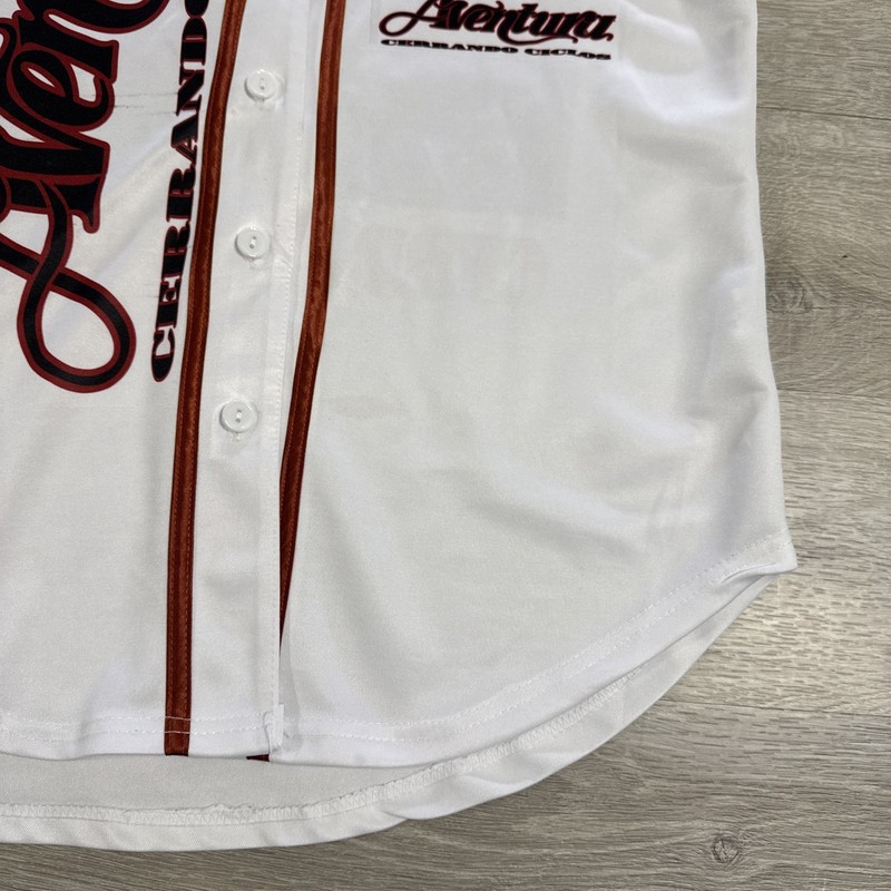 Aventura Jersey Cerrando Ciclos White Baseball Style Men's Medium Band Tour gallery