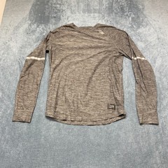 American Eagle Outfitters Flex Shirt Mens Medium Heather Gray Athletic Workout