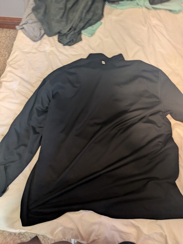 Polo Ralph Lauren Performance 1/4 Zip Mock Neck Pullover 2XLT Black gallery